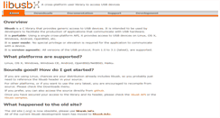 Desktop Screenshot of libusb.info